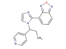 4-[1-(1-pyridin-4-ylpropyl)-1H-imidazol-2-yl]-2,1,3-benzoxadiazole
