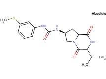 N-[(3R,7S,8aS)-3-isopropyl-1,4-dioxooctahydropyrrolo[1,2-a]pyrazin-7-yl]-N'-[3-(methylthio)phenyl]urea