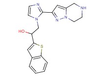 1-(1-benzothien-2-yl)-2-[2-(4,5,6,7-tetrahydropyrazolo[1,5-a]pyrazin-2-yl)-1H-imidazol-1-yl]ethanol dihydrochloride