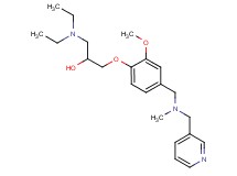 1-(diethylamino)-3-(2-methoxy-4-{[methyl(3-pyridinylmethyl)amino]methyl}phenoxy)-2-propanol
