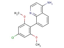8-(4-chloro-2,6-dimethoxyphenyl)quinolin-4-amine