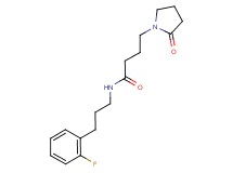 N-[3-(2-fluorophenyl)propyl]-4-(2-oxopyrrolidin-1-yl)butanamide