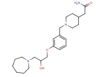 2-{1-[3-(3-azepan-1-yl-2-hydroxypropoxy)benzyl]piperidin-4-yl}acetamide