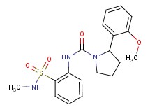 2-(2-methoxyphenyl)-N-{2-[(methylamino)sulfonyl]phenyl}pyrrolidine-1-carboxamide
