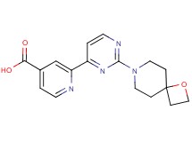 2-[2-(1-oxa-7-azaspiro[3.5]non-7-yl)pyrimidin-4-yl]isonicotinic acid