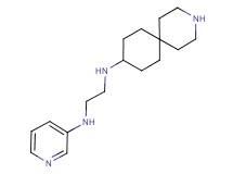 N-3-azaspiro[5.5]undec-9-yl-N'-3-pyridinyl-1,2-ethanediamine dihydrochloride
