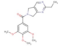 2-ethyl-6-(3,4,5-trimethoxybenzoyl)-6,7-dihydro-5H-pyrrolo[3,4-d]pyrimidine