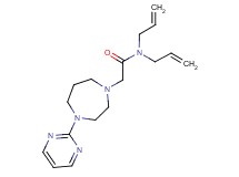 N,N-diallyl-2-(4-pyrimidin-2-yl-1,4-diazepan-1-yl)acetamide