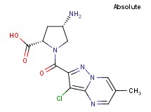 (4S)-4-amino-1-[(3-chloro-6-methylpyrazolo[1,5-a]pyrimidin-2-yl)carbonyl]-L-proline