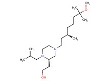 2-[1-isobutyl-4-(7-methoxy-3,7-dimethyloctyl)-2-piperazinyl]ethanol