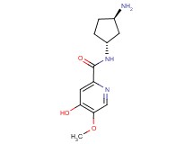 N-[rel-(1R,3R)-3-aminocyclopentyl]-4-hydroxy-5-methoxy-2-pyridinecarboxamide hydrochloride