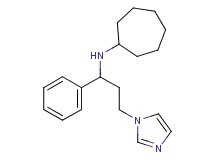 N-[3-(1H-imidazol-1-yl)-1-phenylpropyl]cycloheptanamine