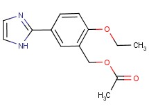 2-ethoxy-5-(1H-imidazol-2-yl)benzyl acetate