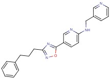 5-[3-(3-phenylpropyl)-1,2,4-oxadiazol-5-yl]-N-(pyridin-3-ylmethyl)pyridin-2-amine