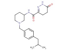 N-[1-(4-isobutylbenzyl)-3-piperidinyl]-6-oxo-1,4,5,6-tetrahydro-3-pyridazinecarboxamide