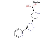 (4S)-4-[4-(2-pyridinyl)-1H-1,2,3-triazol-1-yl]-L-proline hydrochloride