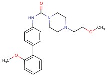 N-(2'-methoxybiphenyl-4-yl)-4-(2-methoxyethyl)piperazine-1-carboxamide