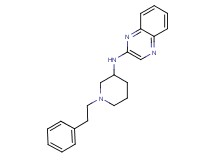 N-[1-(2-phenylethyl)-3-piperidinyl]-2-quinoxalinamine