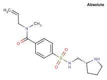 N-allyl-N-methyl-4-({[(2R)-2-pyrrolidinylmethyl]amino}sulfonyl)benzamide hydrochloride