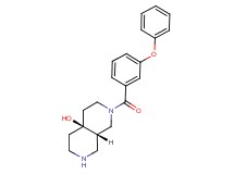 rel-(4aS,8aS)-2-(3-phenoxybenzoyl)octahydro-2,7-naphthyridin-4a(2H)-ol hydrochloride