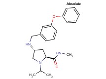 (4R)-1-isopropyl-N-methyl-4-[(3-phenoxybenzyl)amino]-L-prolinamide