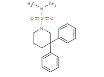 N,N-dimethyl-3,3-diphenylpiperidine-1-sulfonamide
