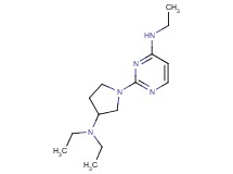 2-[3-(diethylamino)pyrrolidin-1-yl]-N-ethylpyrimidin-4-amine