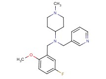 N-(5-fluoro-2-methoxybenzyl)-1-methyl-N-(3-pyridinylmethyl)-4-piperidinamine