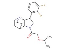 (3R*,3aR*,7aR*)-3-(2,3-difluorophenyl)-1-(isopropoxyacetyl)octahydro-4,7-ethanopyrrolo[3,2-b]pyridine
