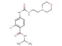 2-chloro-N-isopropyl-4-({[(2-morpholin-4-ylethyl)amino]carbonyl}amino)benzamide