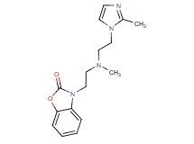 3-(2-{methyl[2-(2-methyl-1H-imidazol-1-yl)ethyl]amino}ethyl)-1,3-benzoxazol-2(3H)-one