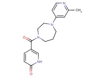 5-{[4-(2-methyl-4-pyridinyl)-1,4-diazepan-1-yl]carbonyl}-2(1H)-pyridinone
