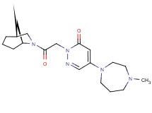 2-{2-[(1R*,5S*)-6-azabicyclo[3.2.1]oct-6-yl]-2-oxoethyl}-5-(4-methyl-1,4-diazepan-1-yl)pyridazin-3(2H)-one