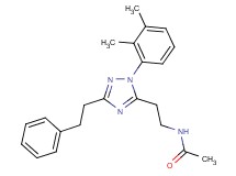 N-{2-[1-(2,3-dimethylphenyl)-3-(2-phenylethyl)-1H-1,2,4-triazol-5-yl]ethyl}acetamide