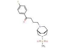1-(4-fluorophenyl)-4-[(1R*,5R*)-3-(methylsulfonyl)-3,6-diazabicyclo[3.2.2]non-6-yl]butan-1-one