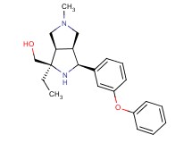 [(1R*,3S*,3aS*,6aR*)-1-ethyl-5-methyl-3-(3-phenoxyphenyl)octahydropyrrolo[3,4-c]pyrrol-1-yl]methanol