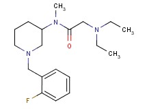 N~2~,N~2~-diethyl-N~1~-[1-(2-fluorobenzyl)-3-piperidinyl]-N~1~-methylglycinamide