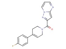 2-{[4-(4-fluorophenyl)-3,6-dihydropyridin-1(2H)-yl]carbonyl}pyrazolo[1,5-a]pyrimidine