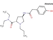 (4R)-N,N-diethyl-4-{[(4-hydroxyphenyl)acetyl]amino}-1-propyl-L-prolinamide