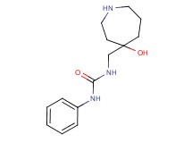 N-[(4-hydroxy-4-azepanyl)methyl]-N'-phenylurea hydrochloride