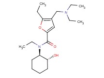 4-[(diethylamino)methyl]-N,5-diethyl-N-[(1R*,2R*)-2-hydroxycyclohexyl]-2-furamide