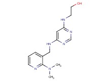 2-{[6-({[2-(dimethylamino)pyridin-3-yl]methyl}amino)pyrimidin-4-yl]amino}ethanol