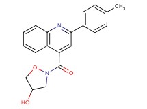 2-{[2-(4-methylphenyl)-4-quinolinyl]carbonyl}-4-isoxazolidinol