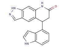 5-(1H-indol-4-yl)-1,5,6,8-tetrahydro-7H-pyrazolo[4,3-g]quinolin-7-one