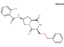 N-{(3S,7S,8aS)-3-[(benzyloxy)methyl]-1,4-dioxooctahydropyrrolo[1,2-a]pyrazin-7-yl}-2-chlorobenzamide