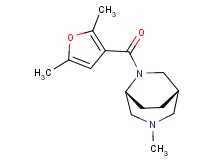 (1S*,5R*)-6-(2,5-dimethyl-3-furoyl)-3-methyl-3,6-diazabicyclo[3.2.2]nonane