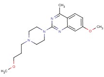 7-methoxy-2-[4-(3-methoxypropyl)piperazin-1-yl]-4-methylquinazoline