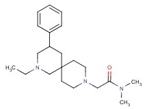 2-(2-ethyl-4-phenyl-2,9-diazaspiro[5.5]undec-9-yl)-N,N-dimethylacetamide
