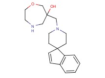 6-(1'H-spiro[indene-1,4'-piperidin]-1'-ylmethyl)-1,4-oxazepan-6-ol dihydrochloride