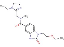 1-(2-ethoxyethyl)-N-[(1-ethyl-1H-imidazol-2-yl)methyl]-N-methyl-2-oxo-2,3-dihydro-1H-benzimidazole-5-carboxamide